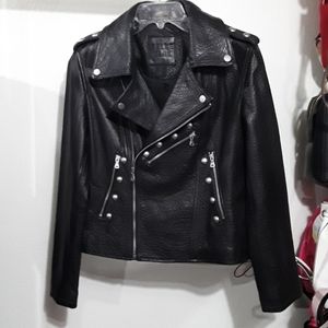 Belle Vere leather jacket